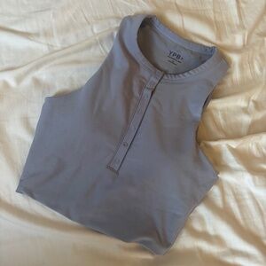 NWOT YPB XS exercise top with removable bra inserts